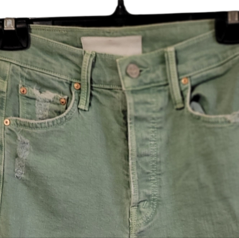 MOTHER SUPERIOR The Tomcat Chew High Rise Jeans Size 24 - Picture 5 of 8